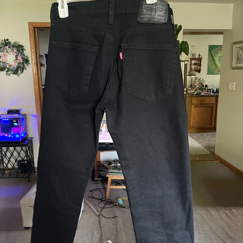 Levi’s 502. Waist 29. Length 32 black